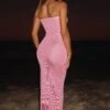 Ascension Maxi Dress Pink | Flowy Resort Wear for Women 1 Ascension Maxi Dress Pink | Flowy Resort Wear for Women -White Fox Sales ASCENSION DRESS BALMY NIGHTS 04