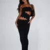 Back At One Maxi Dress Black - Elegant Strapless Dresses for Women -White Fox Sales BACK AT ONE MAXI DRESS 08 08 23 01