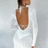 Elegant Crowded Room Mini Dress White - Perfect Resort Wear for Summer 2 Elegant Crowded Room Mini Dress White - Perfect Resort Wear for Summer -White Fox Sales CROWDED ROOM MINI DRESS 11 07 23 02