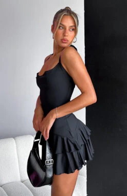 Darkest Secret Mini Dress Black - Elegant & Stylish Women's Dress