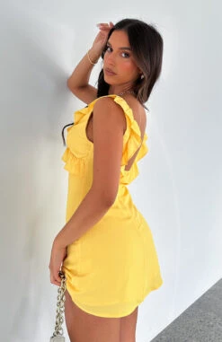 Doubt It Mini Dress Buttercup - Stylish Women's Dress for Every Occasion