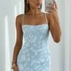 Favourite Desire Mini Dress Blue - Stylish & Comfortable Women's Dress -White Fox Sales FAVOURITE DESIRE MINI DRESS 02 08 23 02