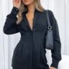 Feels Like A Holiday Shirt Dress Black | Comfortable & Stylish Women's Dress -White Fox Sales FEELS LIKE A HOLIDAY SHIRT DRESS 03.08.21 02 d6dabbde 91c2 4bc5 945b 21da072d9395