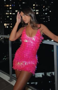 Freakum Mini Dress in Hot Pink - Trendy & Sexy Party Dress