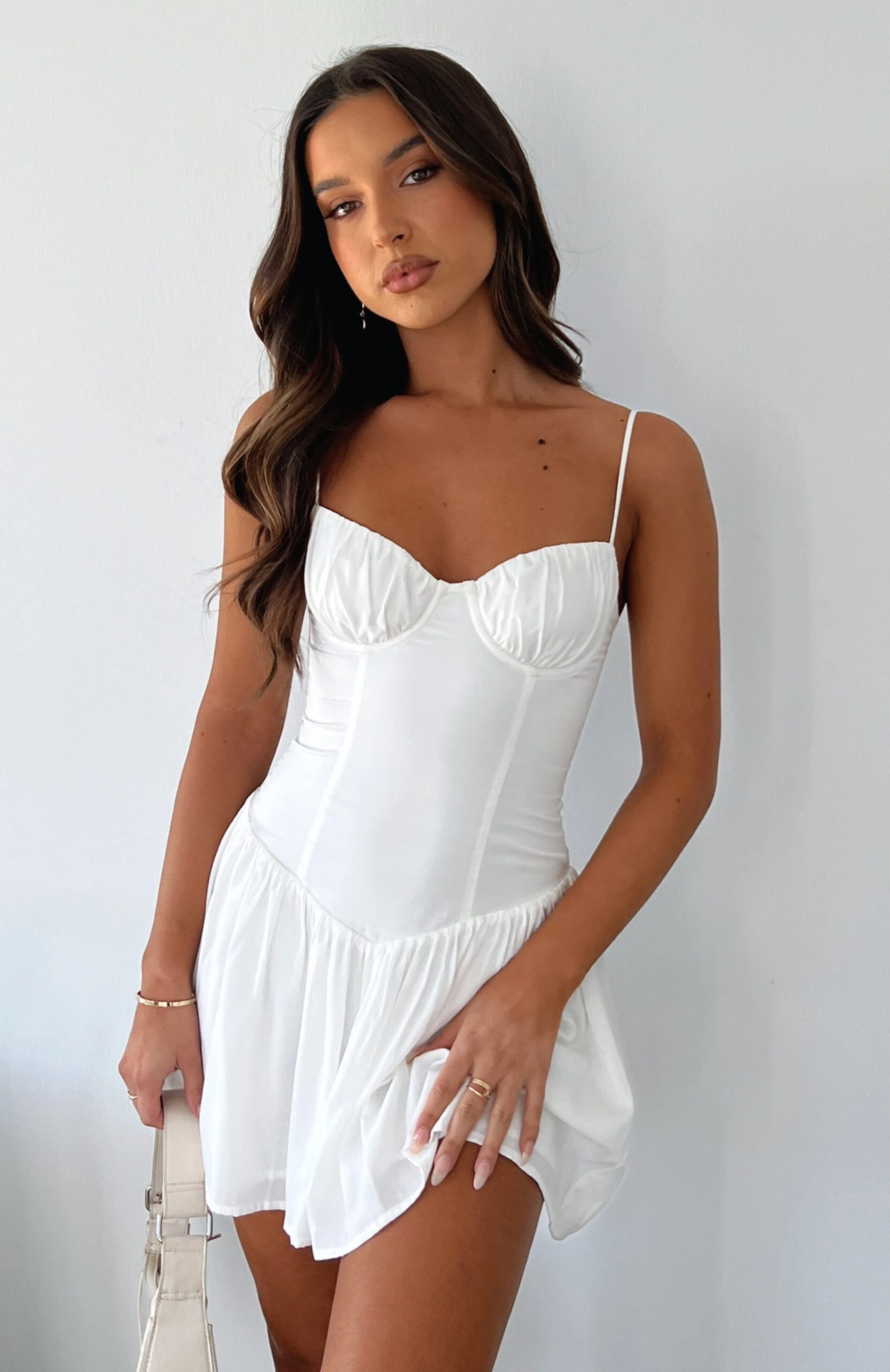 Take My Advice Mini Dress White - Elegant Summer Casual Dress 9 Take My Advice Mini Dress White - Elegant Summer Casual Dress - Image 7