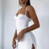 Move Along Mini Dress White - Strapless Summer Dress for Women -White Fox Sales IMG 1629 7d2df957 2939 4632 8bce 9810fec19452