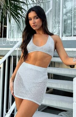 Simmer Down Set Silver - Stylish Resort Wear for Women -White Fox Sales IMG 1630 2