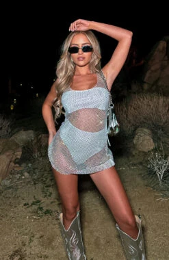 Body Language Mini Dress White - Sleek & Stylish Women's Dress