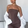 Like We Used To Strapless Mini Dress Mocha - Elegant Day Dresses for Women 2 Like We Used To Strapless Mini Dress Mocha - Elegant Day Dresses for Women -White Fox Sales IMG 3756 1bbf2b5c 6c98 490f b1fe 761963781771