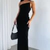 In Style Maxi Dress Black - Elegant Long Dresses for Women 1 In Style Maxi Dress Black - Elegant Long Dresses for Women -White Fox Sales IN STYLE MAXI DRESS 20 06 23 03
