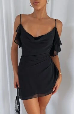 I'm Ready Mini Dress Black - Stylish & Elegant Women's Dress -White Fox Sales I M READY MINI DRESS 26.04.23 04