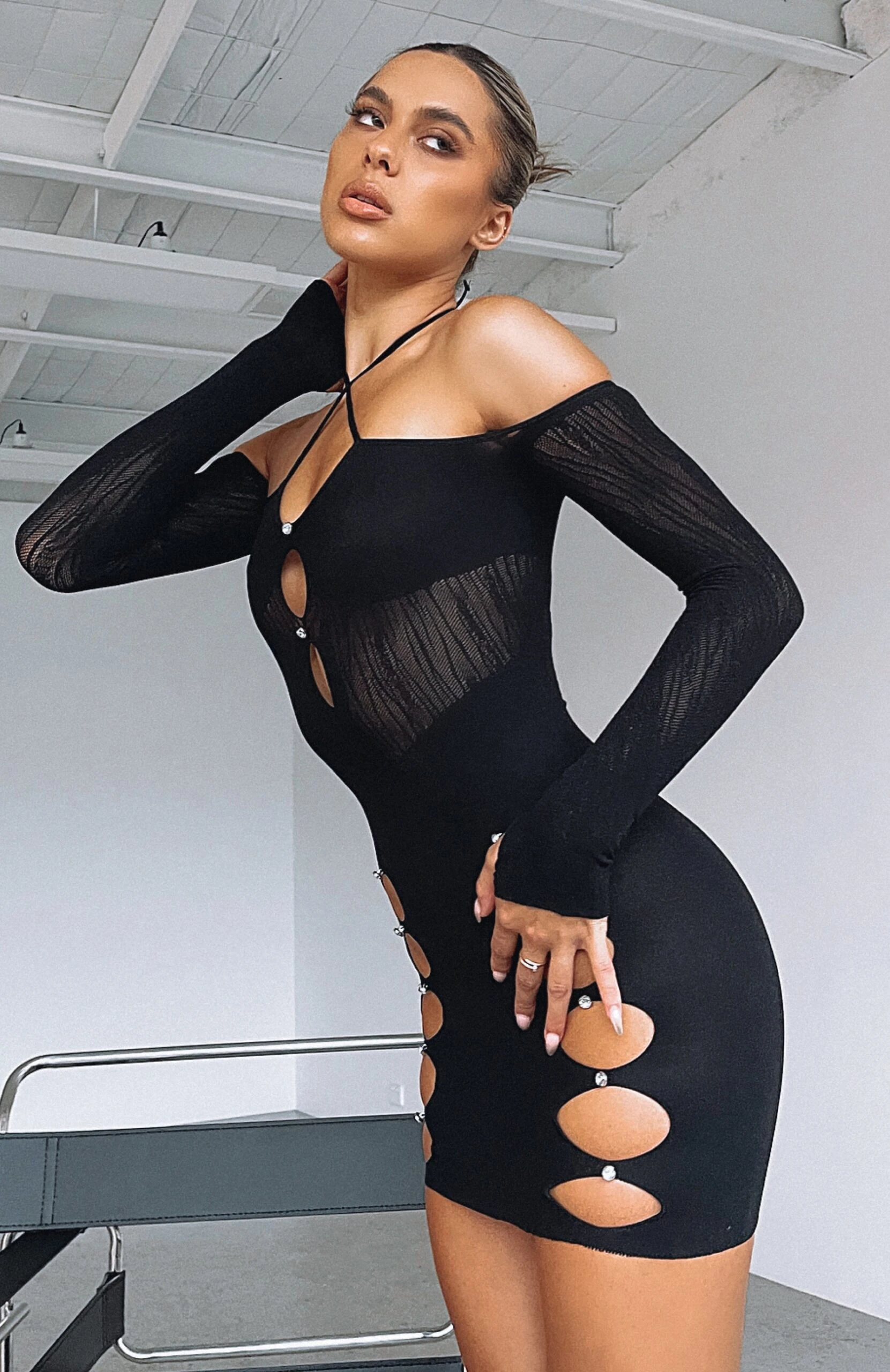 Keep On Looking Mini Dress Black - Stylish & Comfortable Women's Dress 3 Keep On Looking Mini Dress Black - Stylish & Comfortable Women's Dress