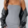 Nobody Compare Mini Dress Grey - Stylish & Comfortable Fit 1 Nobody Compare Mini Dress Grey - Stylish & Comfortable Fit -White Fox Sales NOBODY COMPARES MINI DRESS 17.05.23 03