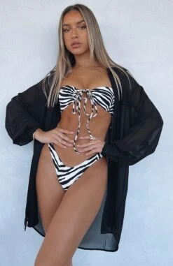 Over The Top Oversized Shirt Black | Resort Wear Must-Have