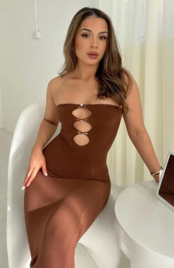 Your Peace Midi Dress Chocolate - Elegant Strapless Dresses for Women -White Fox Sales PeytonSmith 7b2b2f6d 326c 48ff 8c96 616c08bffac4