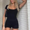 Places To Be Playsuit Black - Stylish Women's Dress 1 Places To Be Playsuit Black - Stylish Women's Dress -White Fox Sales PlacestoBe