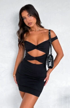 So Alluring Mini Dress Black - Elegant & Stylish Women's Dress