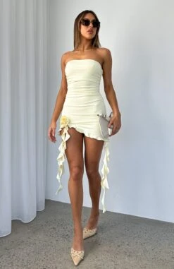 Switching Looks Mini Dress Cream - Elegant Strapless Dresses for Women 11 Switching Looks Mini Dress Cream - Elegant Strapless Dresses for Women -White Fox Sales SWITCHING LOOKS MINI DRESS 08.08.23 05