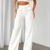 The Things You Are Linen Pants White - Stylish Resort Wear for Women -White Fox Sales THE THINGS YOU ARE LINEN PANTS 23.08.23 03