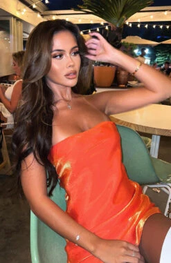 Crazy For You Mini Dress Calypso - Strapless Summer Dress