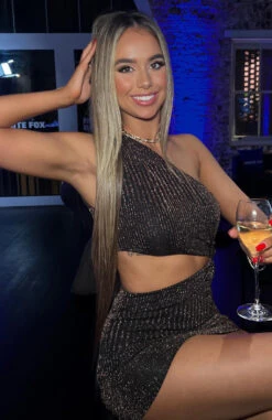 Best Friend Mini Dress Bronze - Stylish & Comfortable Women's Dress