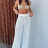 Wild One Pants Off White - Premium Resort Wear for Women 2 Wild One Pants Off White - Premium Resort Wear for Women -White Fox Sales liv